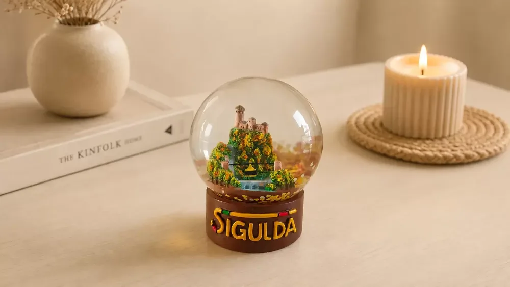 The first prototype of the Sigulda Autumn Globe